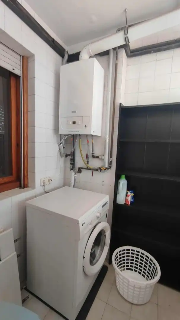 Cocina de Ático de alquiler en  Palma de Mallorca con Aire acondicionado, Terraza y Lavadora
