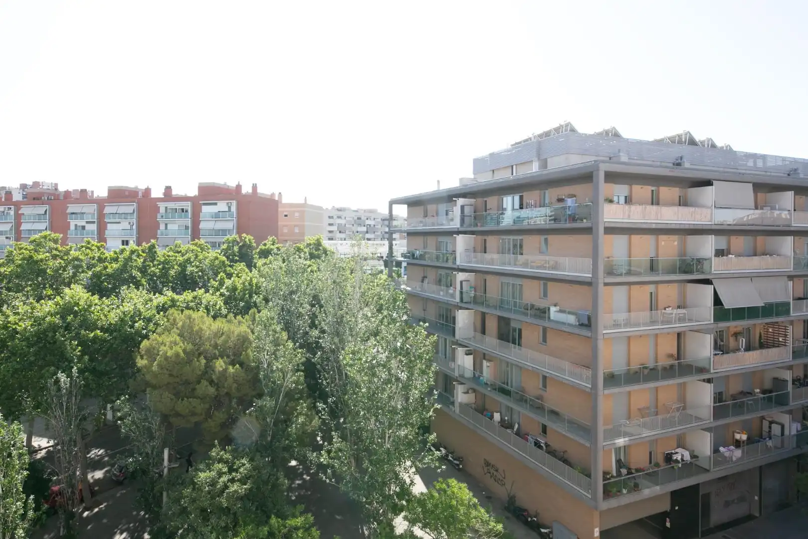 Bedroom of Flat for sale in L'Hospitalet de Llobregat  with Air Conditioner, Heating and Parquet flooring