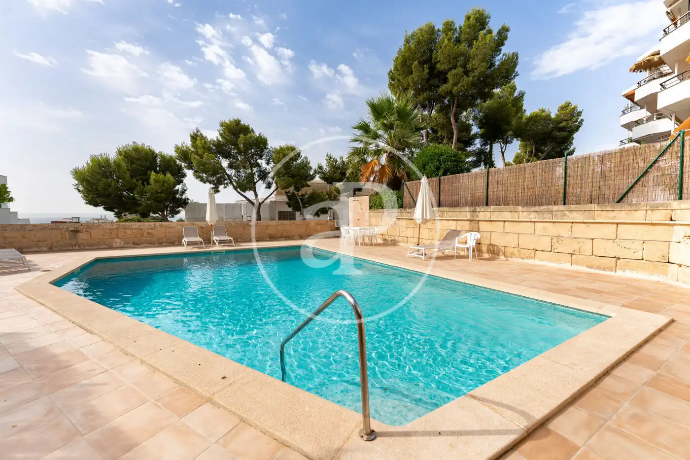 Swimming pool of Flat for rent in Calvià  with Air Conditioner, Heating and Private garden