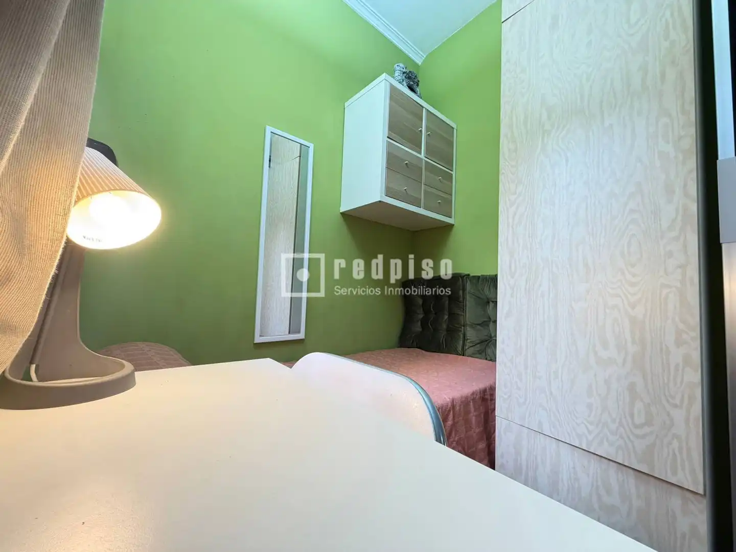 Schlafzimmer von Wohnung zur Miete in Madrid mit Klimaanlage, Heizung und Terrasse