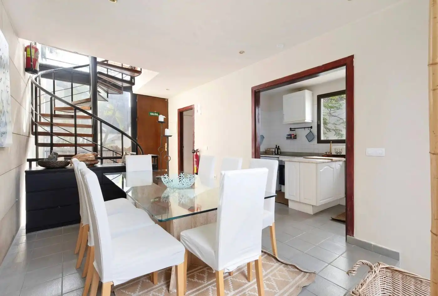 Dining room of Detached homes for sale in Santa Úrsula  with Private garden, Terrace and Swimming Pool