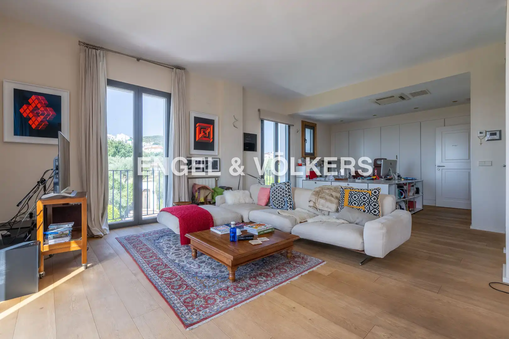 Sala de estar de Casa o chalet en venta en Zufre con Aire acondicionado, Calefacción y Jardín privado