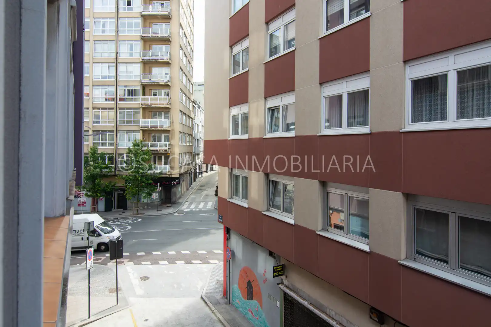 Vista exterior de Piso en venta en A Coruña Capital  con Parquet, Horno y Lavadora