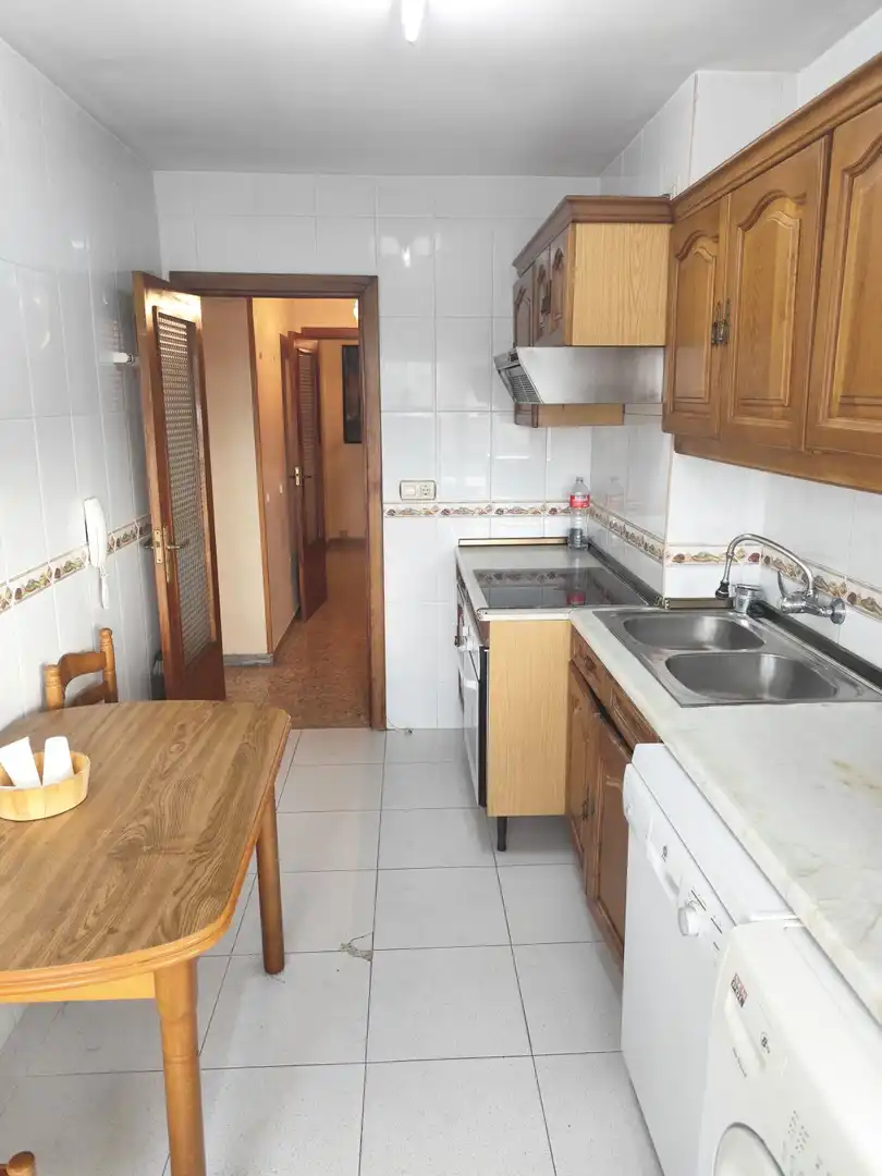 Küche von Wohnung zum Verkauf in Palencia mit Heizung und Terrasse