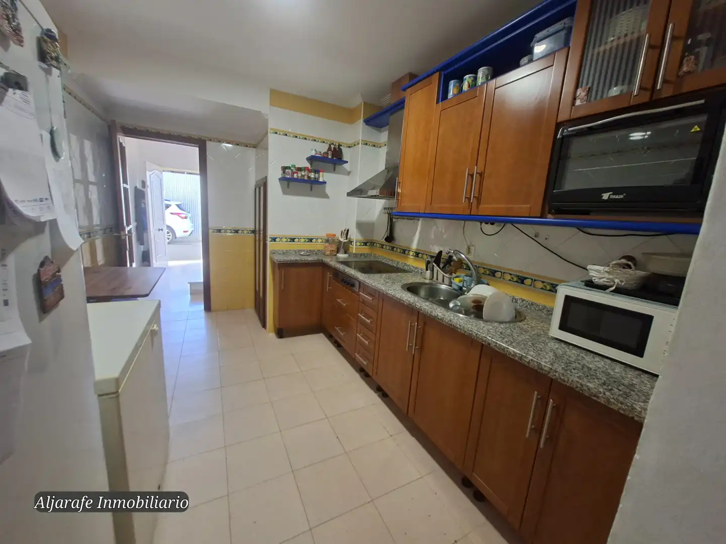 Kitchen of Detached homes for sale in Guillena  with Air Conditioner, Heating and Terrace