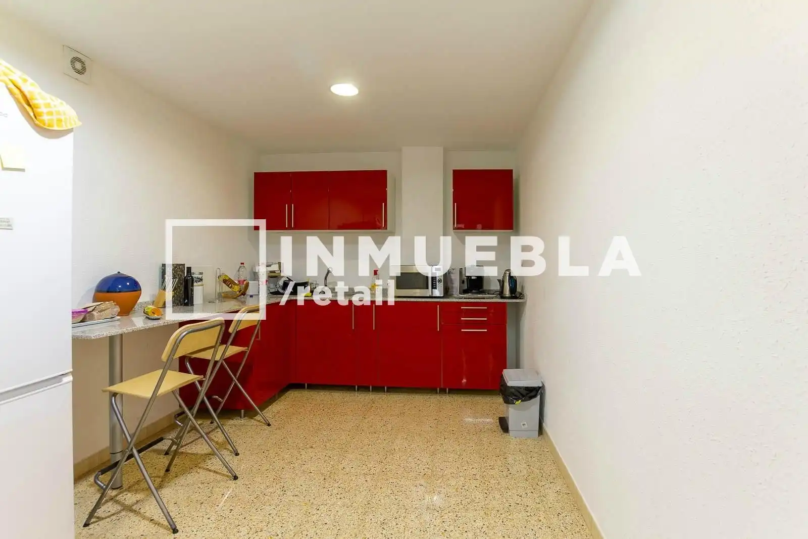 Cocina de Local en venta en Barcelona con Aire acondicionado, Terraza y Alarma