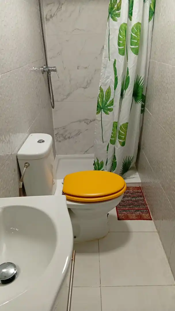 Baño de Piso para compartir en Madrid con Aire acondicionado, Calefacción y Jardín privado
