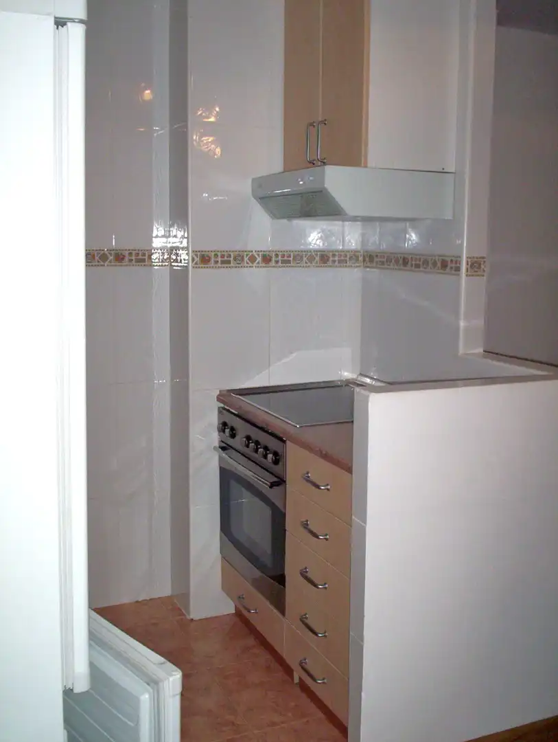 Kitchen of Flat for rent in Zaragoza  with Heating, Parquet flooring and Furnished
