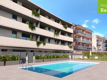 Appartamento di nuova costruzione con piscina in vendita a Avinguda del Doctor Pasteur 56