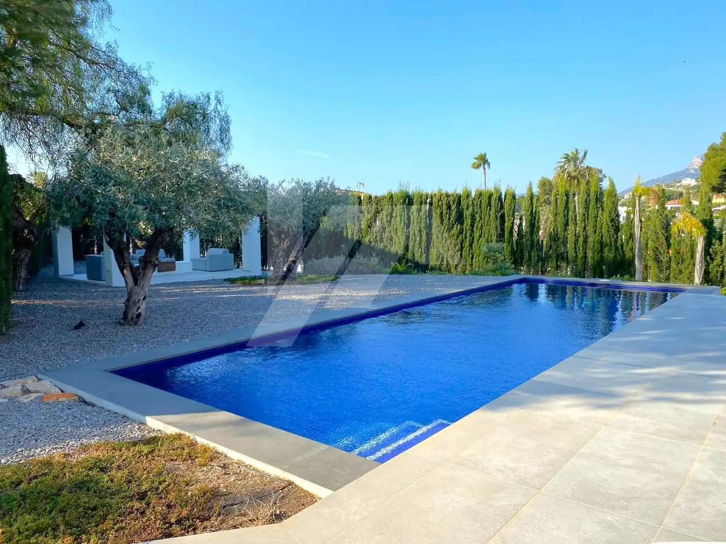 Swimming pool of Houses for sale in Benissa  with Air Conditioner, Heating and Private garden
