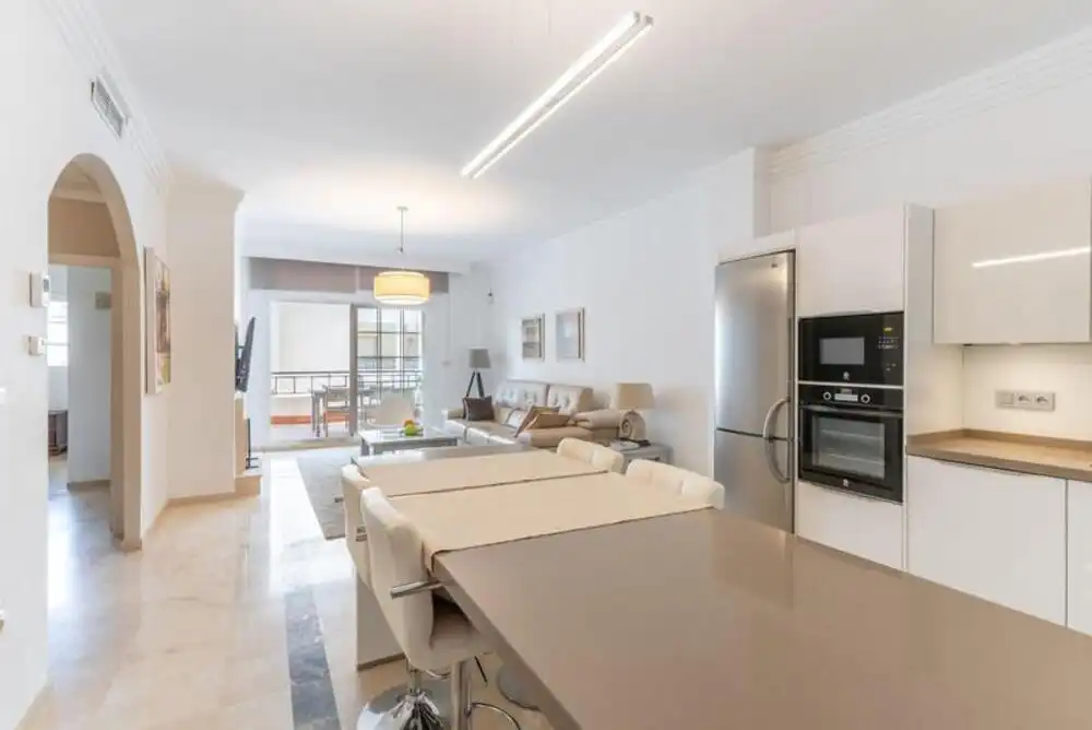 Wohnzimmer von Wohnungen zur Miete in Nueva Andalucía