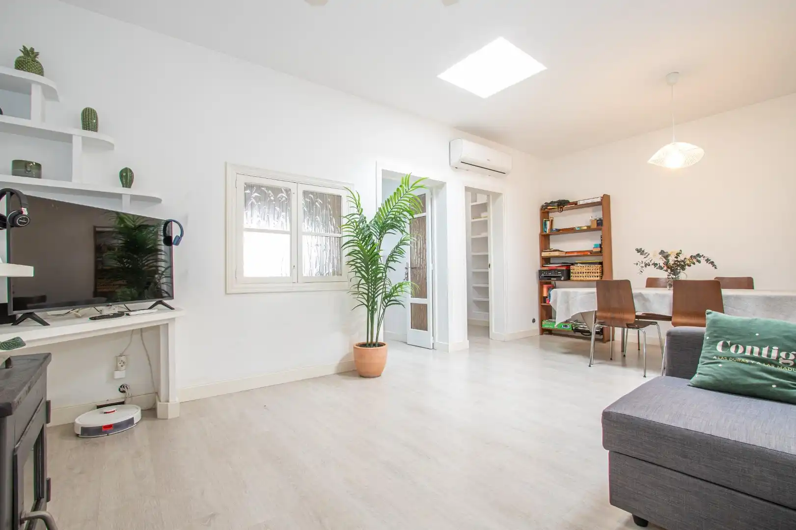 Sala de estar de Piso en venta en  Palma de Mallorca con Aire acondicionado, Terraza y Trastero