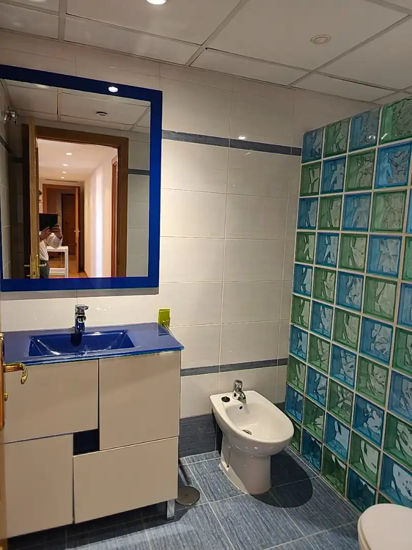 Bathroom of Attic for rent in Leganés  with Air Conditioner, Heating and Private garden