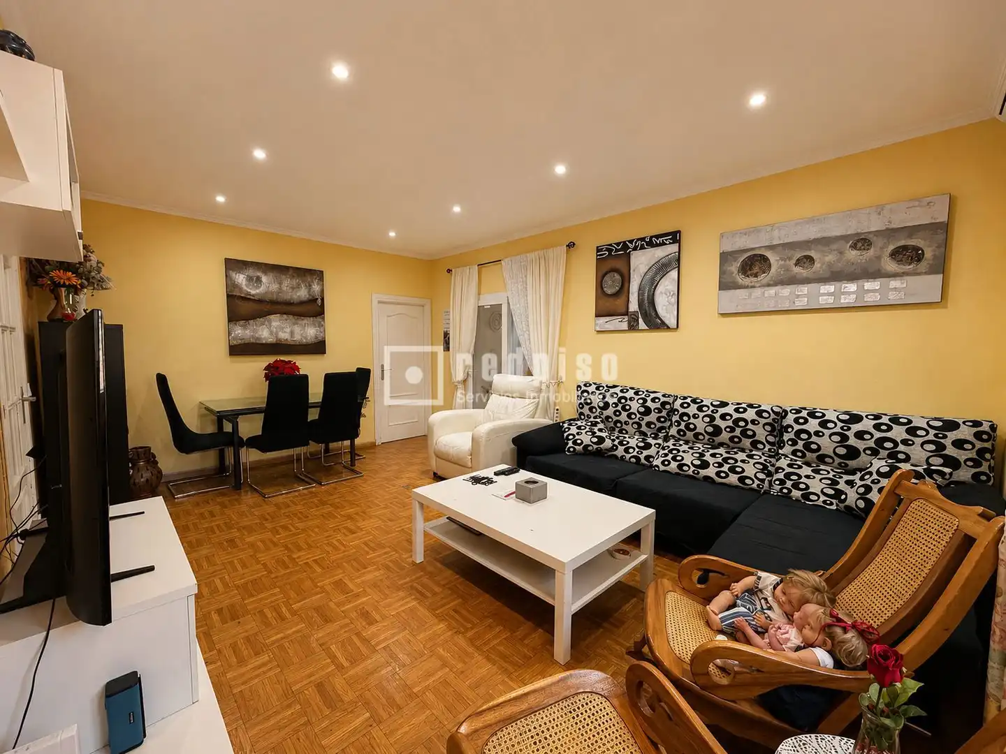 Sala de estar de Piso en venta en Alcalá de Henares con Aire acondicionado y Calefacción