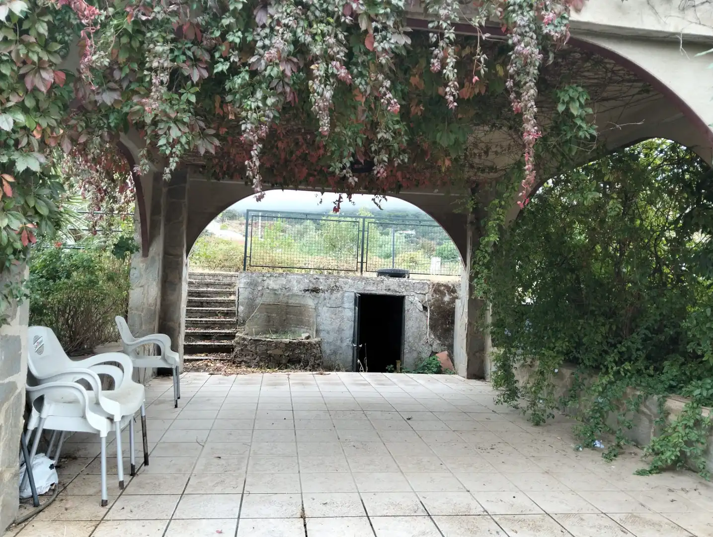 Terrassa de Casa o xalet en venda en Cáceres amb Aire condicionat, Jardí privat i Piscina