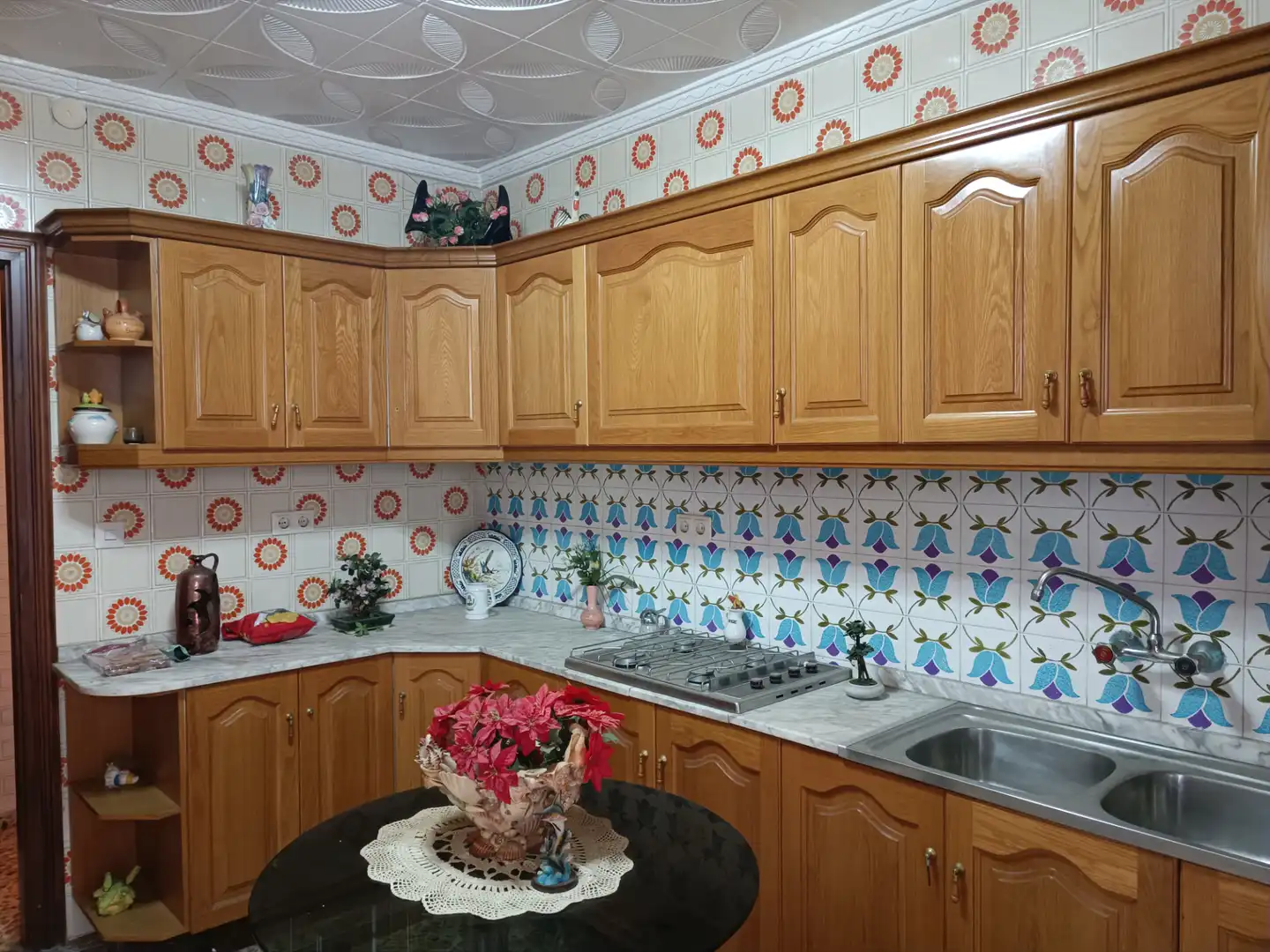 Cocina de Casa adosada en venta en Cartagena con Aire acondicionado, Terraza y Amueblado