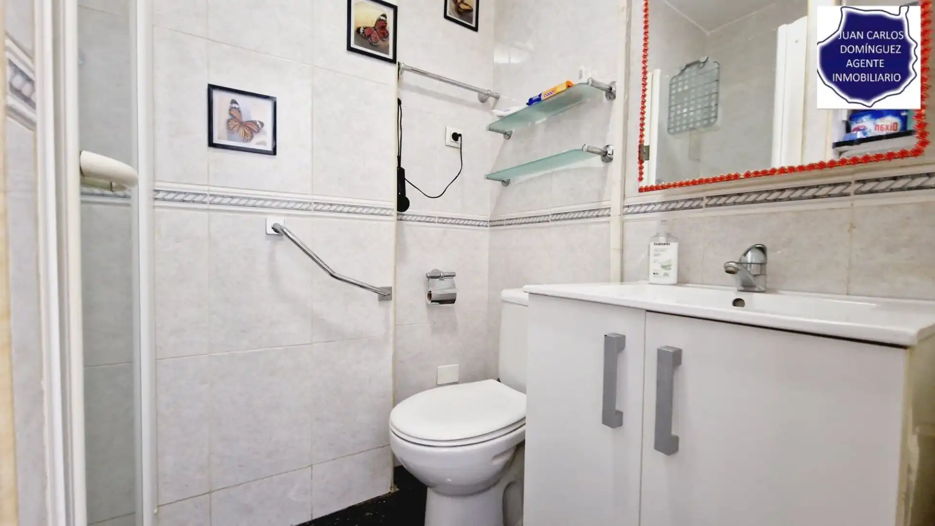 Bany de Apartament de lloguer en San Bartolomé de Tirajana amb Aire condicionat, Terrassa i Moblat