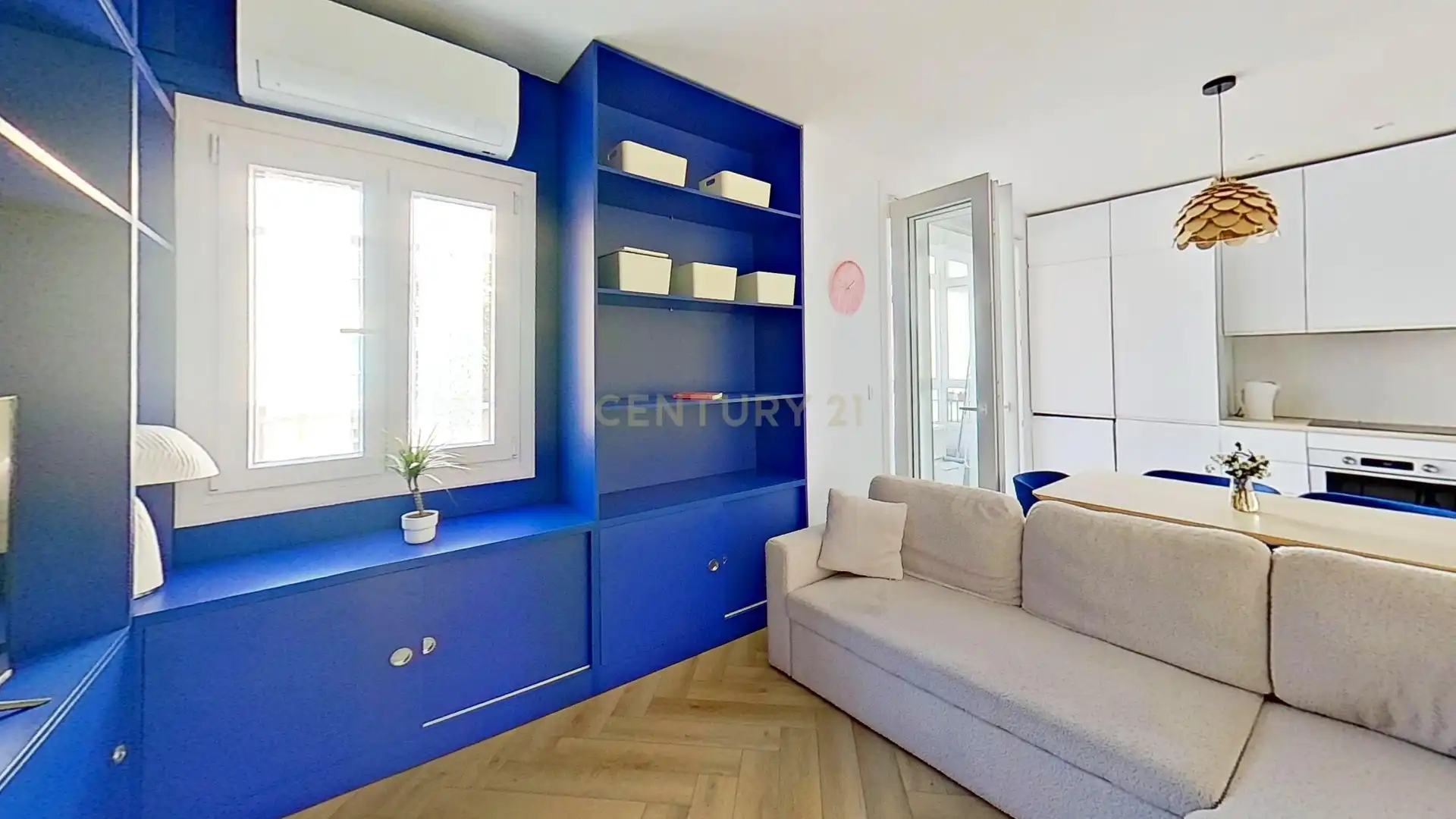 Living room of Flat for sale in Málaga  with Air Conditioner, Washing machine and Balcony