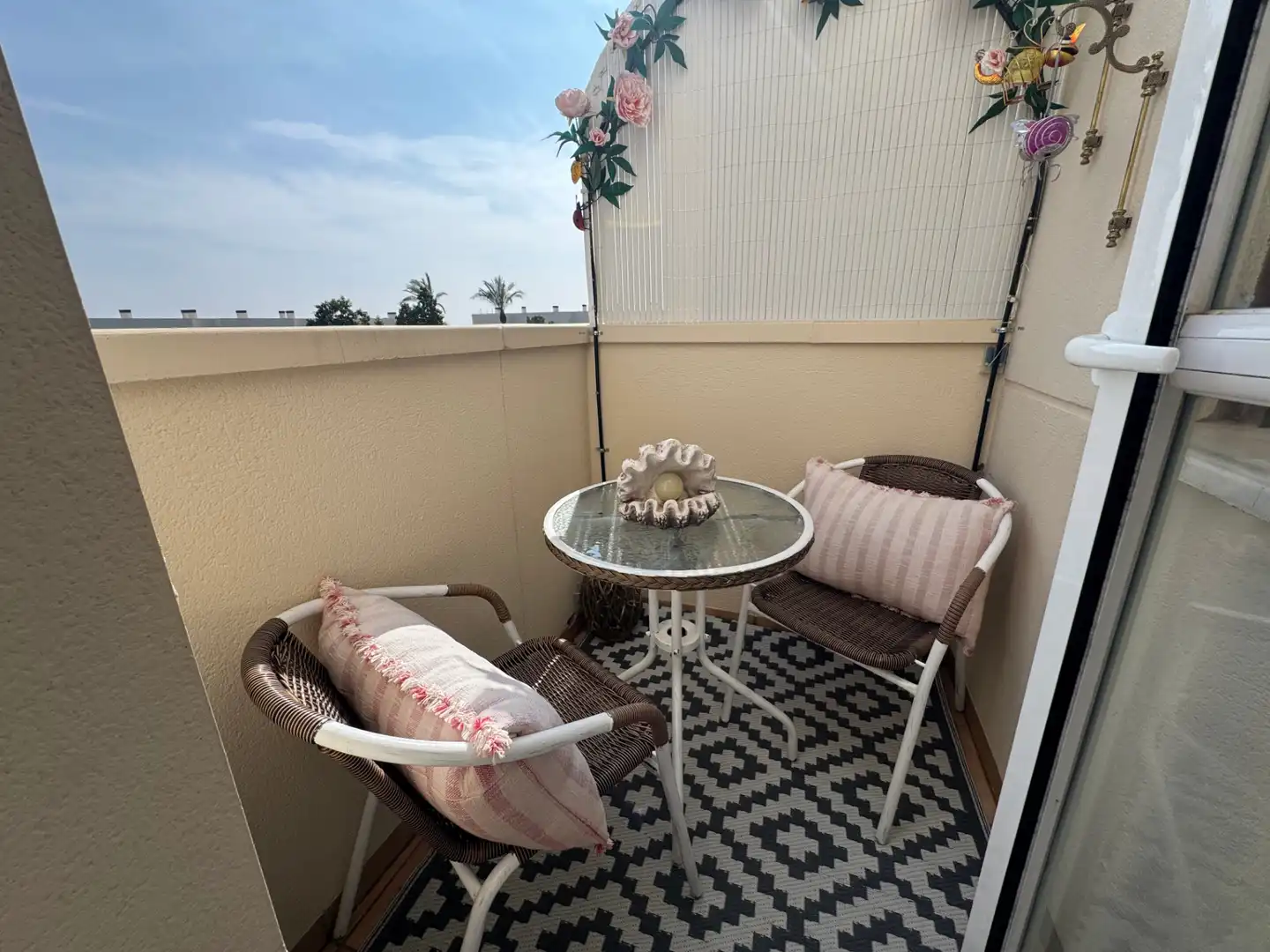 Terraza de Dúplex en venta en San Jorge / Sant Jordi con Aire acondicionado, Terraza y Trastero
