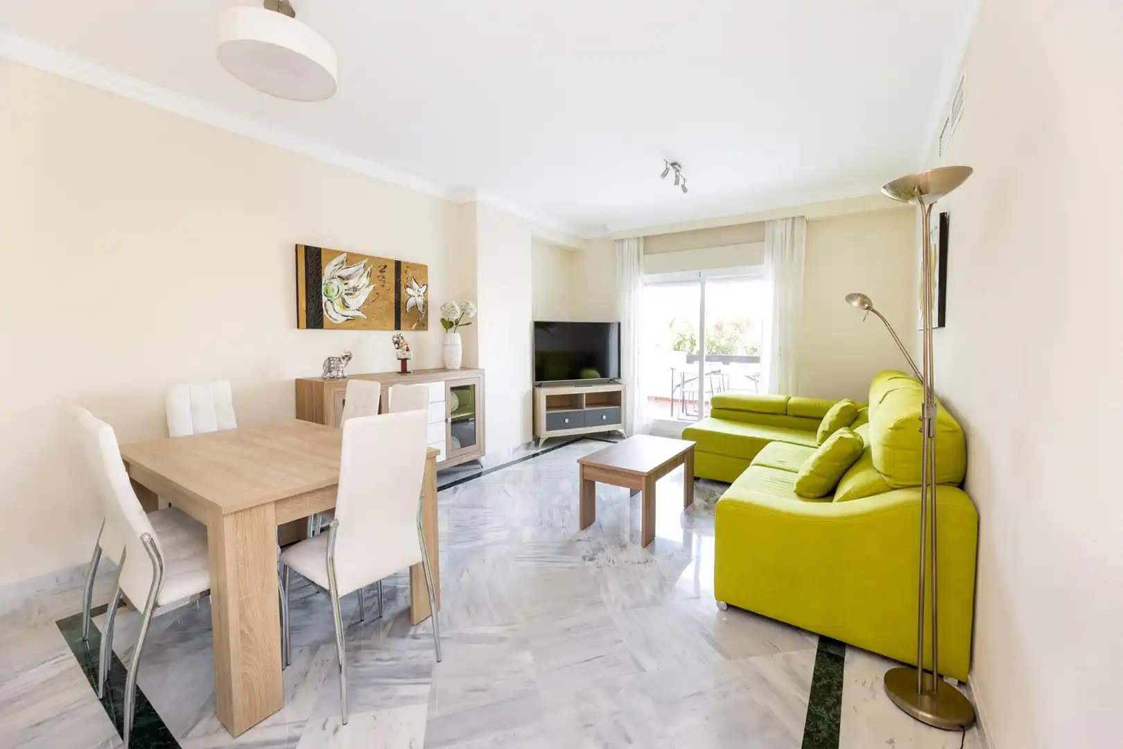 Living room of Flat for sale in Motril  with Air Conditioner, Private garden and Terrace