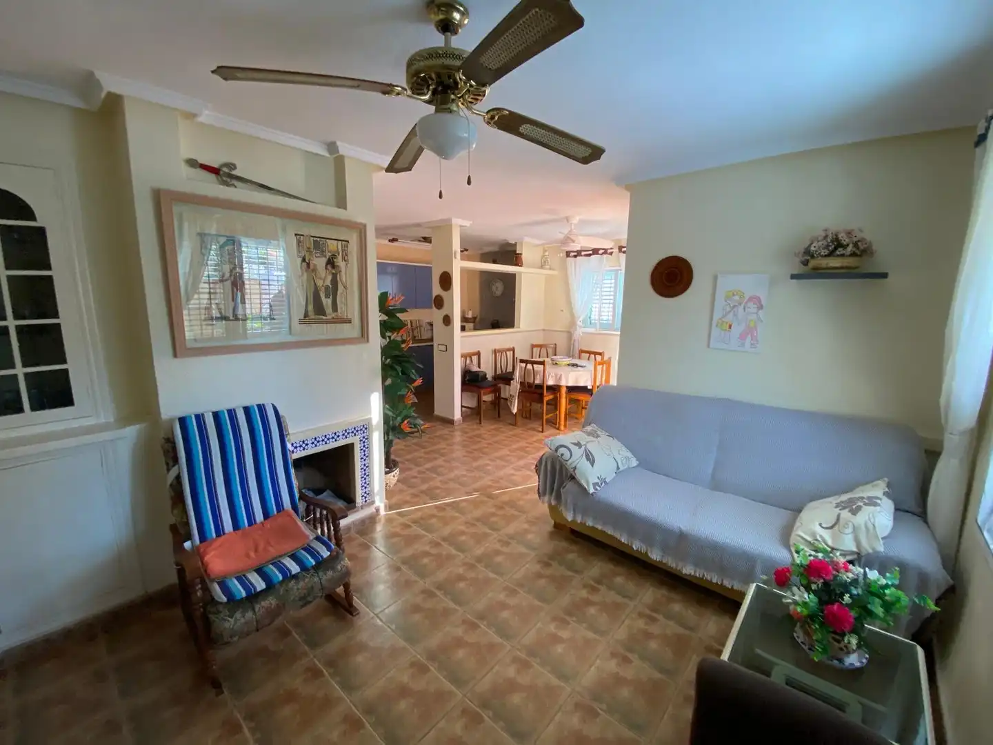 Living room of Houses for sale in Torrevieja  with Private garden, Furnished and Community pool