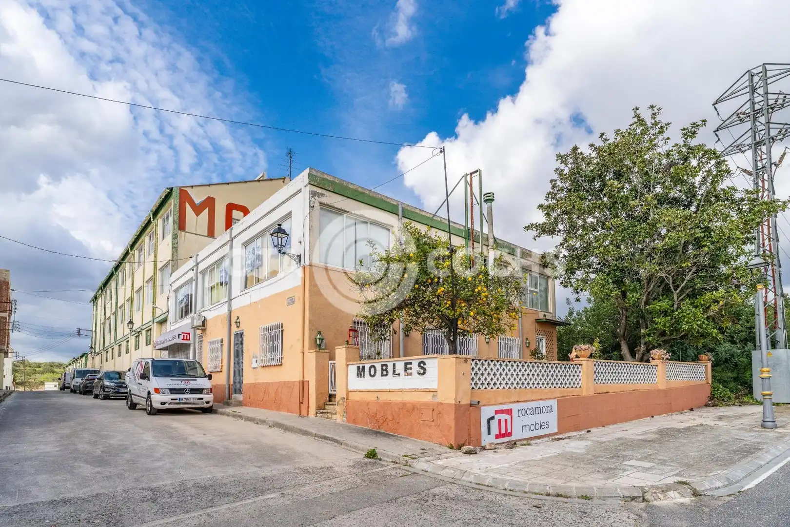 Exterior view of Industrial buildings for sale in Vallmoll
