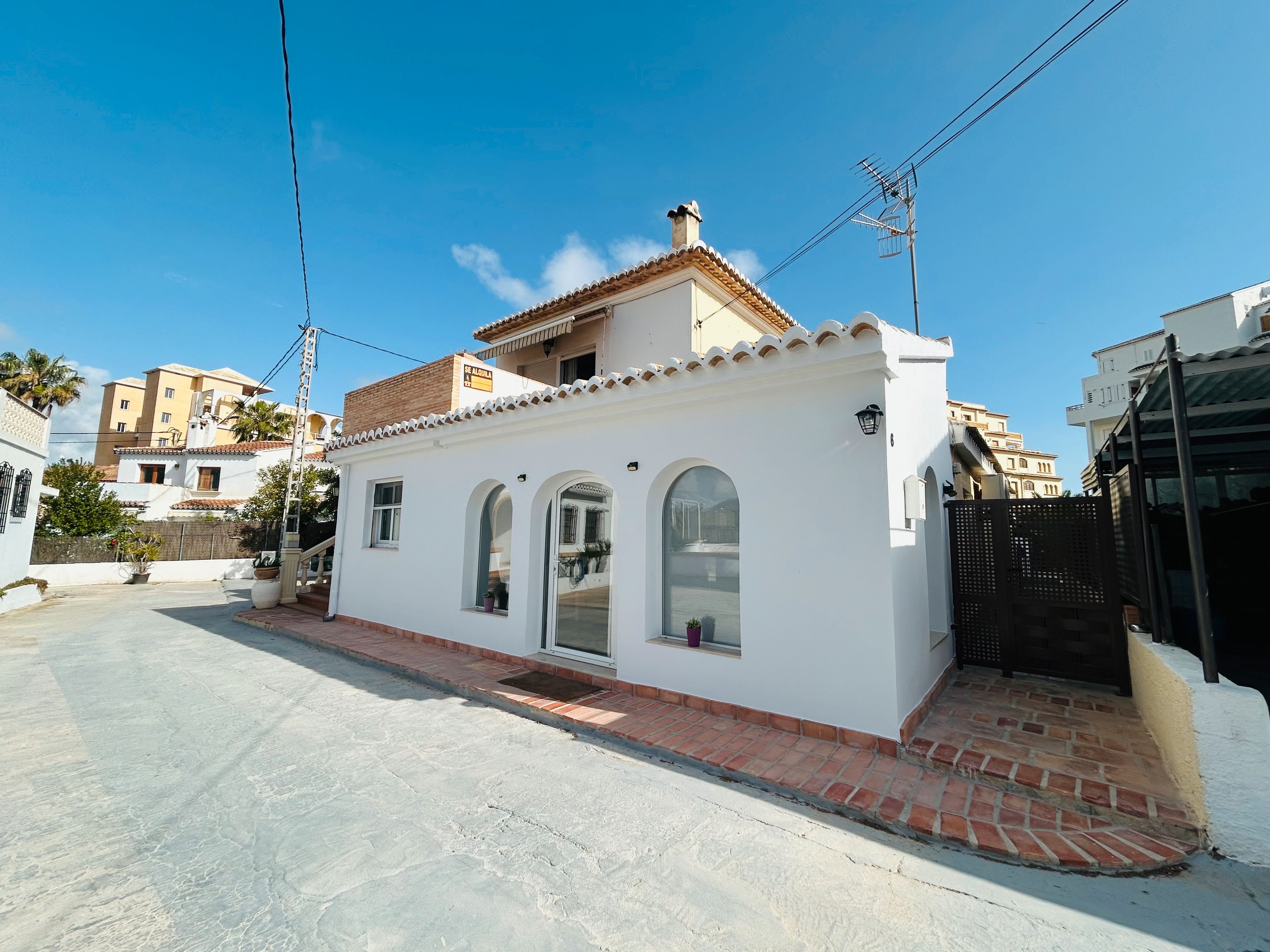 Exterior view of House or chalet to rent in Jávea / Xàbia  with Air Conditioner, Heating and Private garden