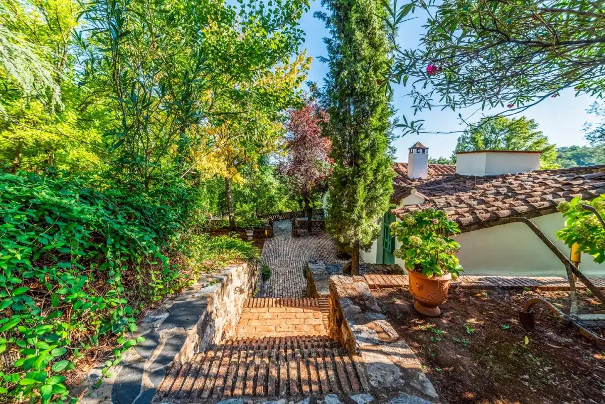 Jardín de Casa o chalet en venta en Aracena con Calefacción, Jardín privado y Terraza
