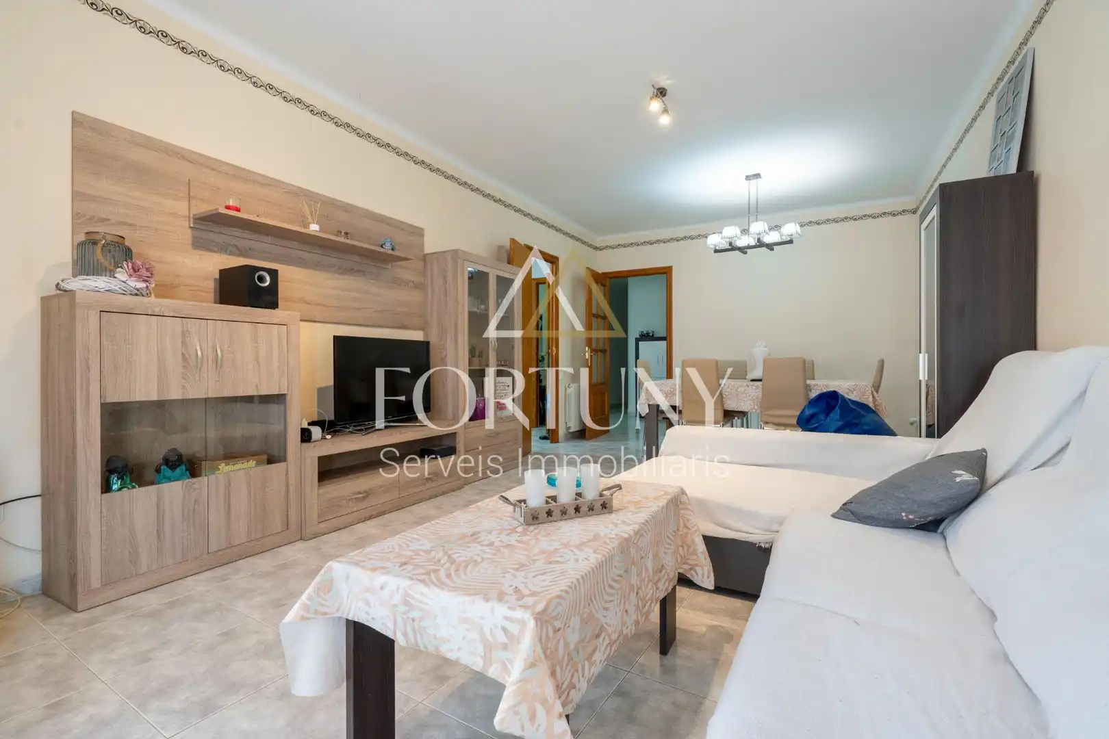 Sala de estar de Casa o chalet en venta en Benissanet con Terraza