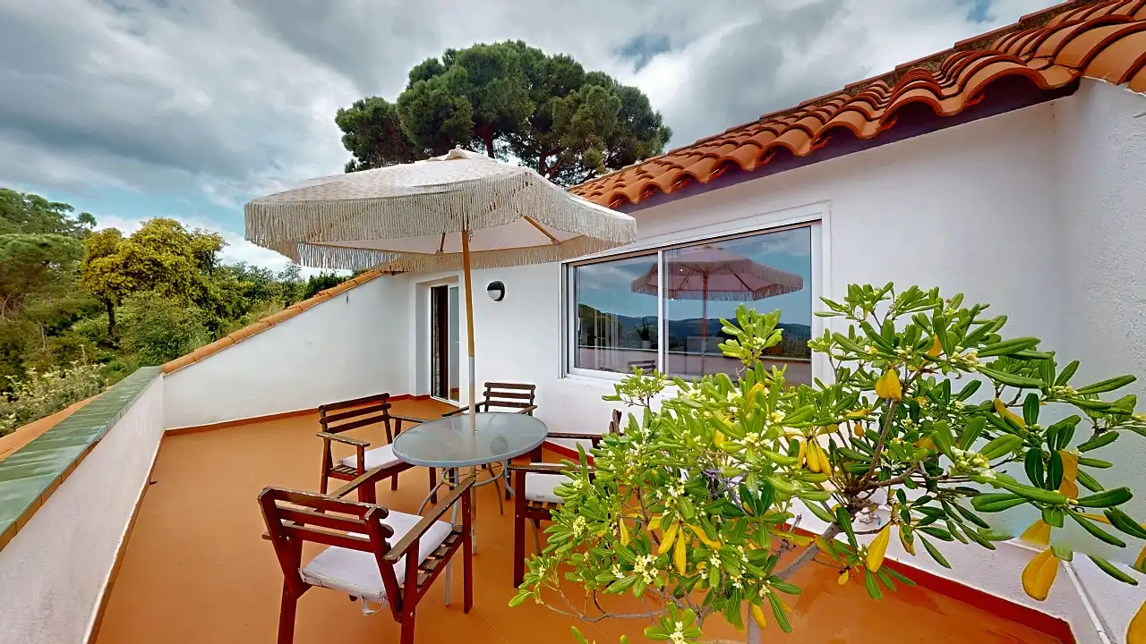 Terrassa de Casa o xalet en venda en Arenys de Munt amb Calefacció, Jardí privat i Terrassa