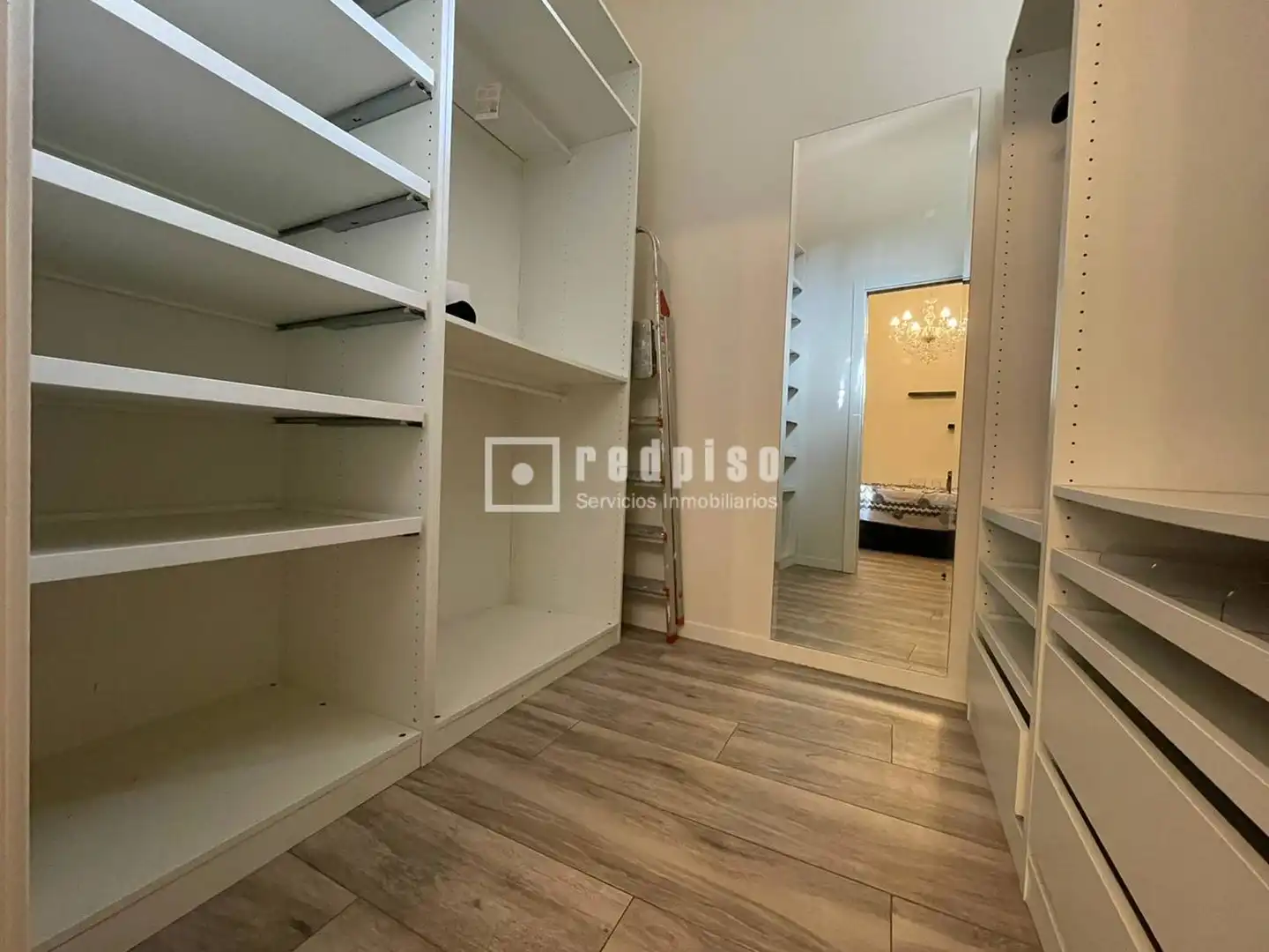 Bedroom of Flat for rent in Madrid  with Heating, Terrace and Furnished