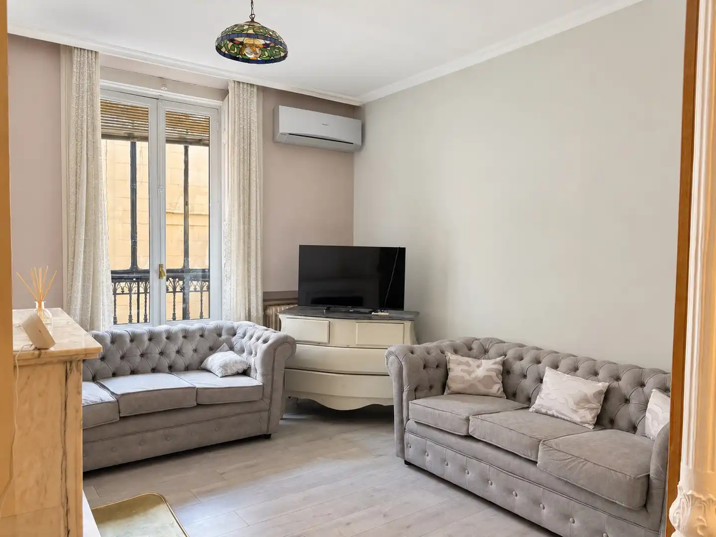 Living room of Flat for rent in Centro
