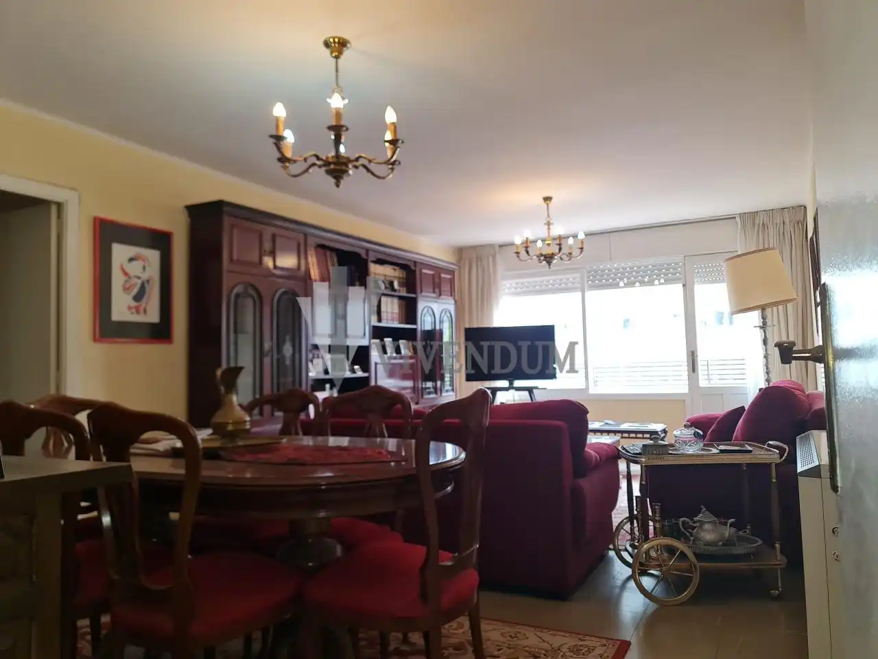 Sala de estar de Piso en venta en Vigo  con Calefacción, Terraza y Trastero