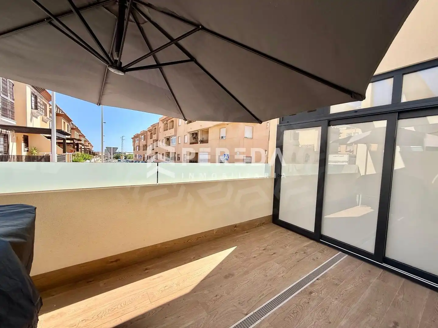 Terrace of Houses for sale in Roquetas de Mar  with Air Conditioner, Private garden and Terrace