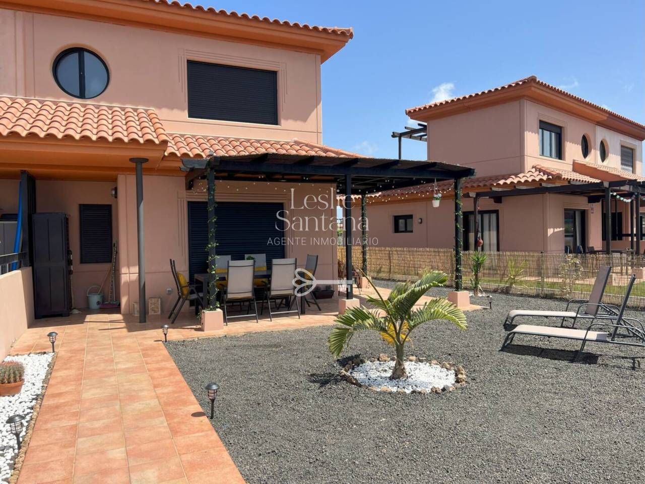 Terrace of House or chalet to rent in La Oliva  with Private garden, Terrace and Furnished