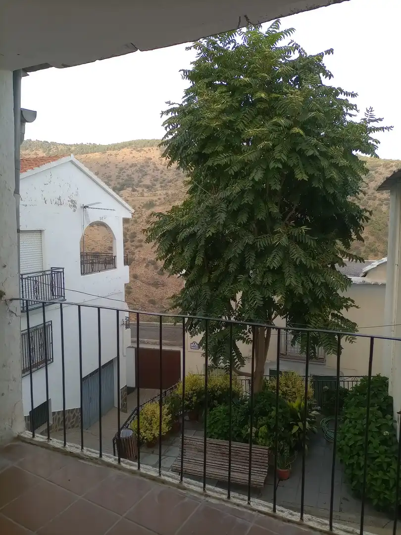 Vista exterior de Casa o xalet en venda en Bérchules amb Terrassa, Moblat i Balcó