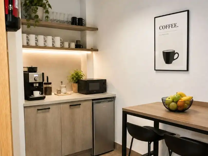 Cocina de Oficina de alquiler en Chamberí