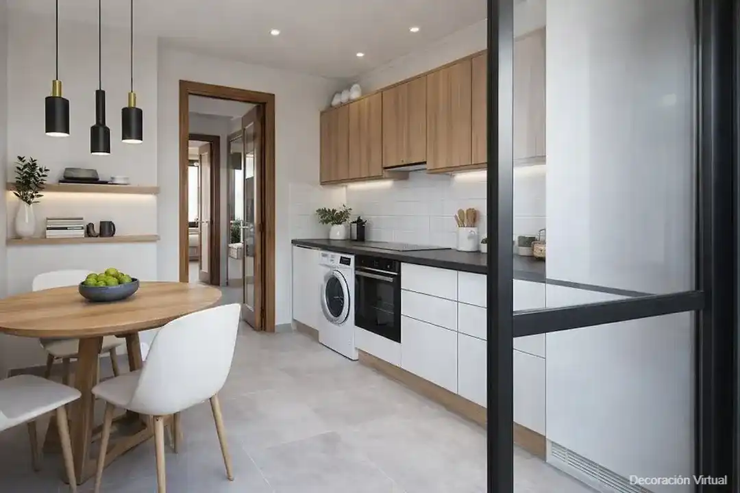 Kitchen of Flat for sale in Vitoria - Gasteiz  with Heating, Terrace and Storage room