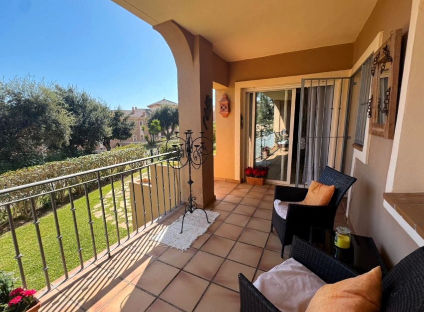 Jardí de Apartament en venda en Ojén amb Aire condicionat, Jardí privat i Terrassa
