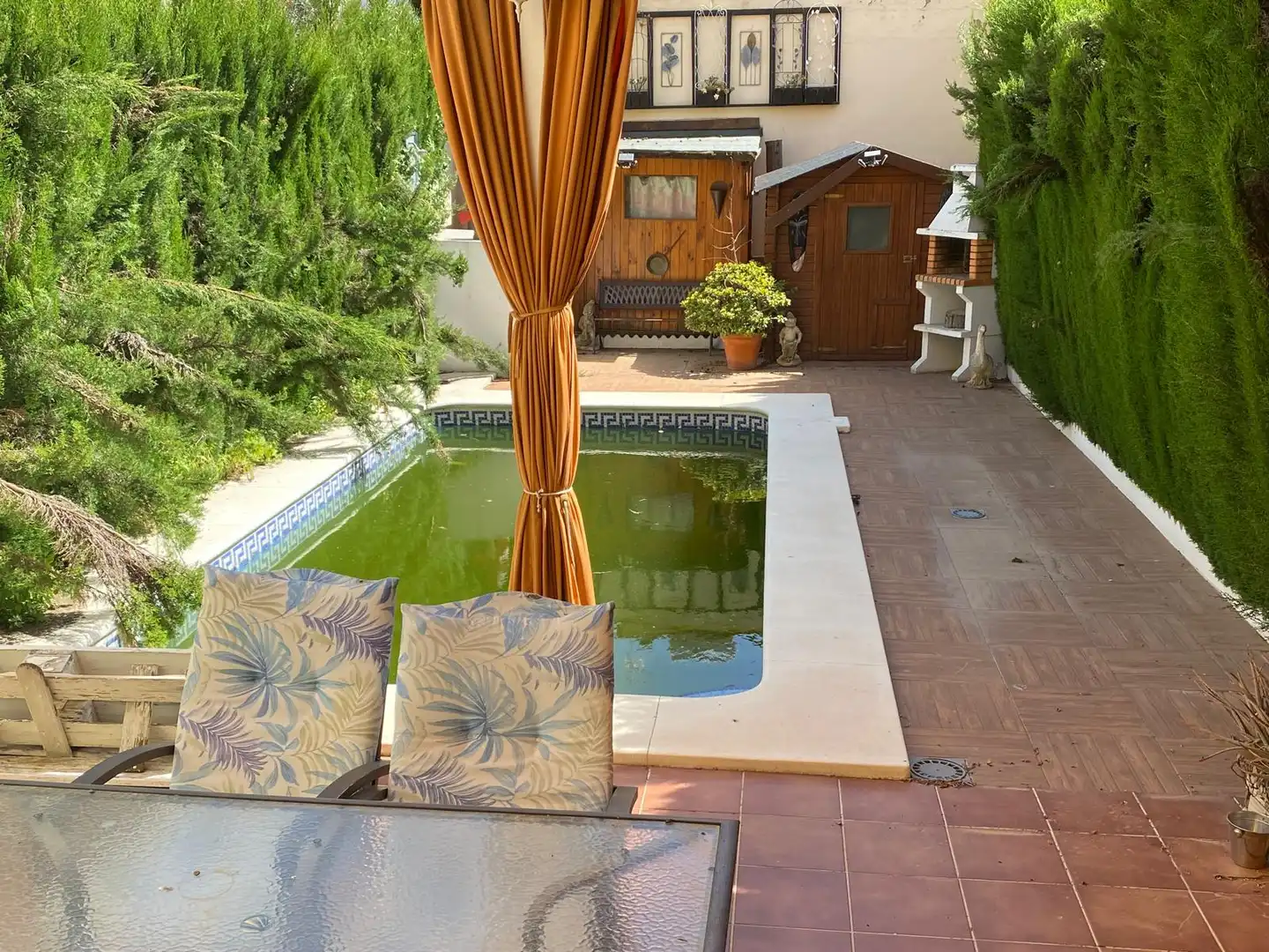 Piscina de Casa adosada en venta en Castilleja de Guzmán con Aire acondicionado, Terraza y Piscina