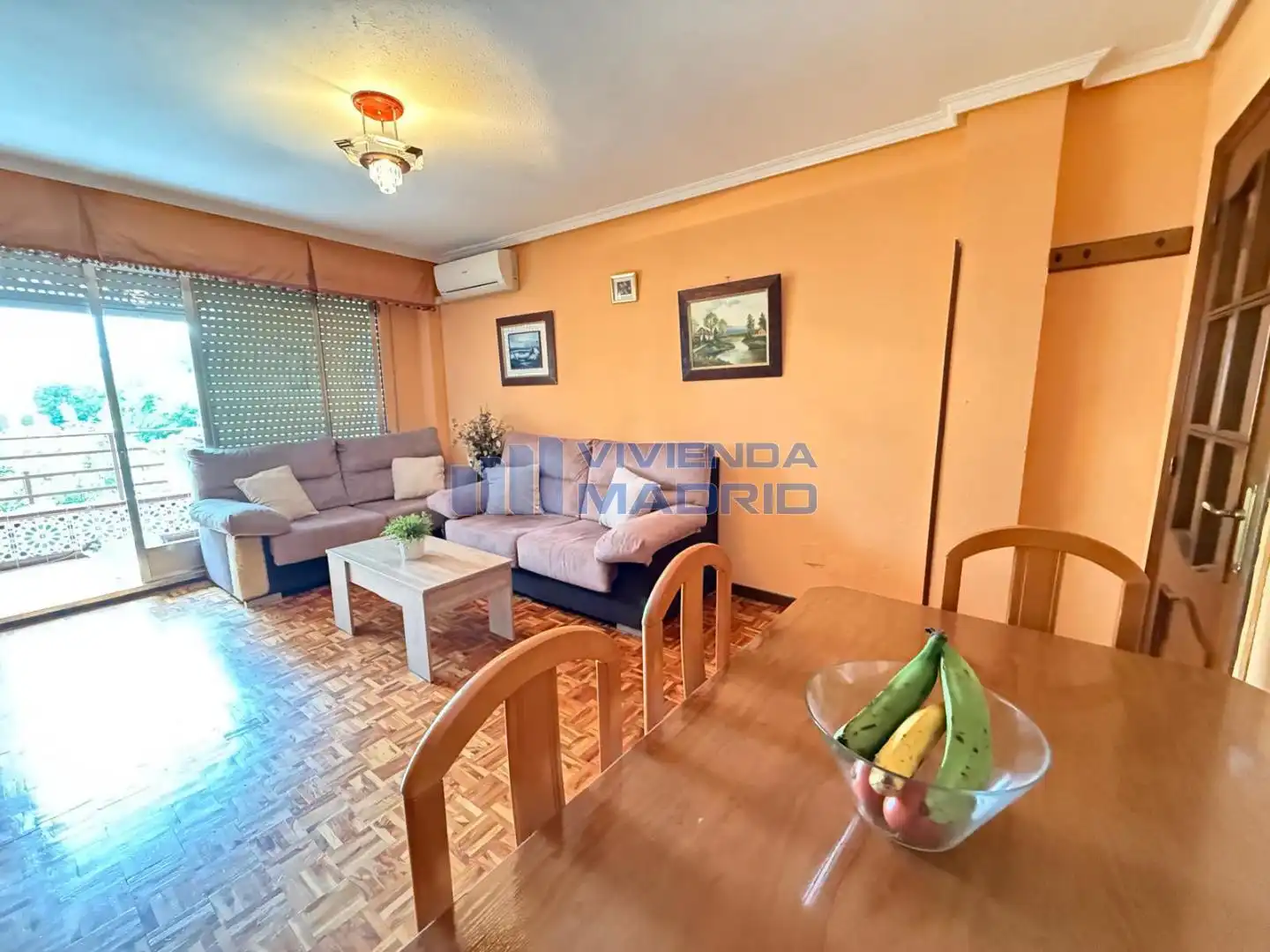 Wohnzimmer von Wohnung zum Verkauf in Móstoles mit Klimaanlage, Terrasse und Abstellraum