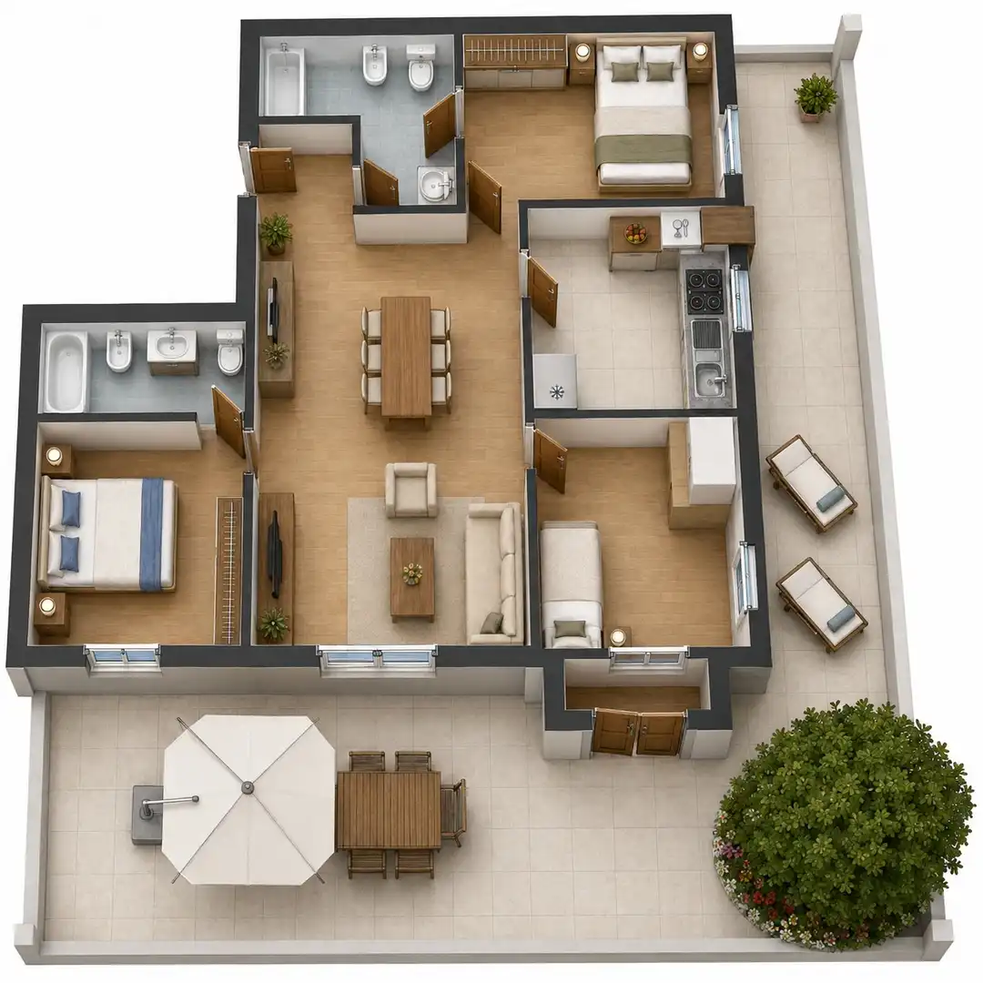 Rez-de-chaussée avec piscine à vendre à Carrer de les Ones, imagen 28