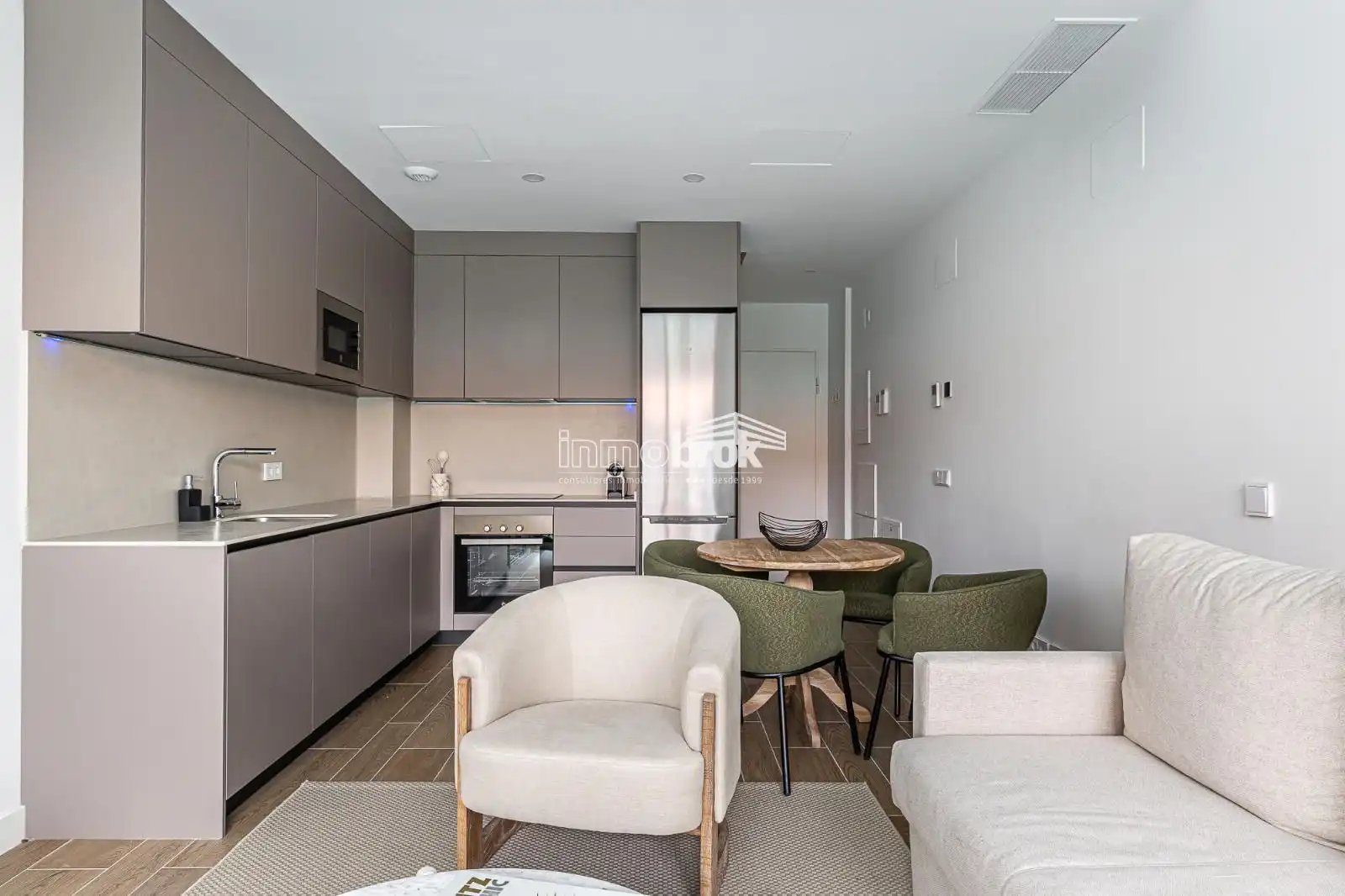 Sala de estar de Dúplex de alquiler en Madrid con Aire acondicionado, Calefacción y Terraza