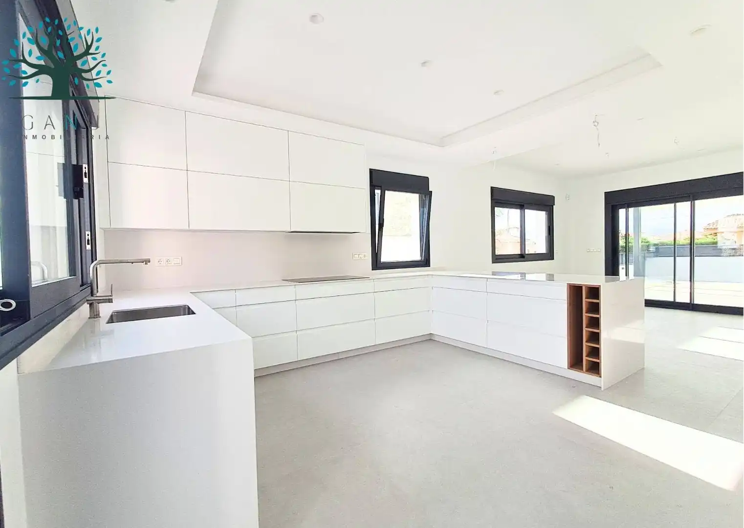 Cocina de Casa o chalet en venta en Mazarrón con Aire acondicionado, Calefacción y Terraza