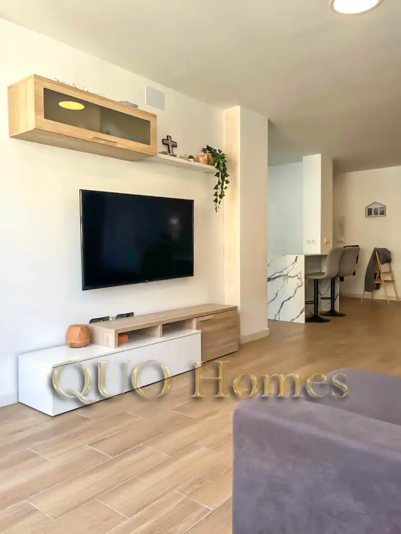 Sala de estar de Piso en venta en Jerez de la Frontera con Aire acondicionado, Trastero y Balcón