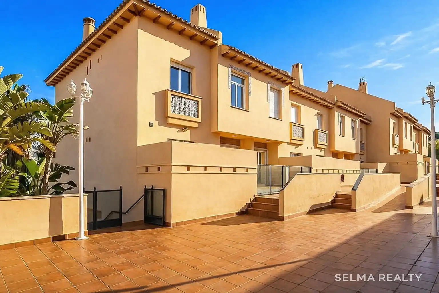 Exterior view of Detached homes for sale in Mijas  with Air Conditioner, Heating and Private garden