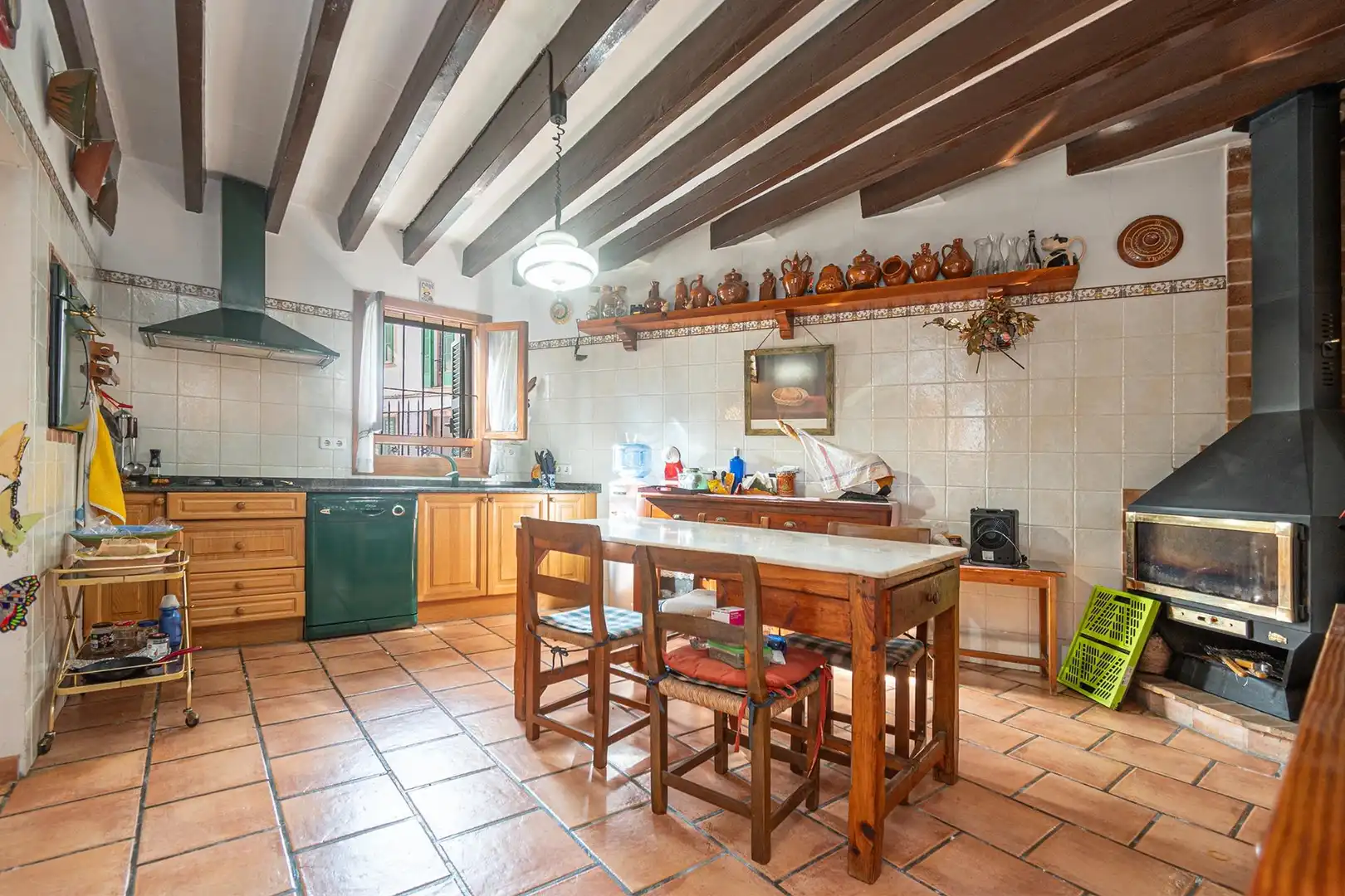 Cuina de Casa o xalet en venda en  Palma de Mallorca amb Calefacció, Jardí privat i Terrassa