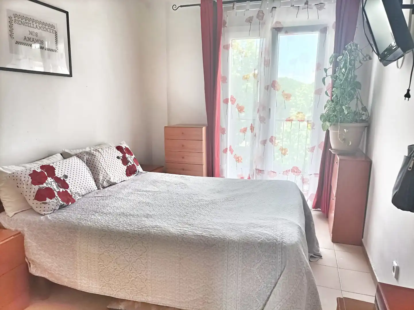 Schlafzimmer von Wohnung zum Verkauf in Santa Cristina d'Aro mit Heizung, Möbliert und Ofen