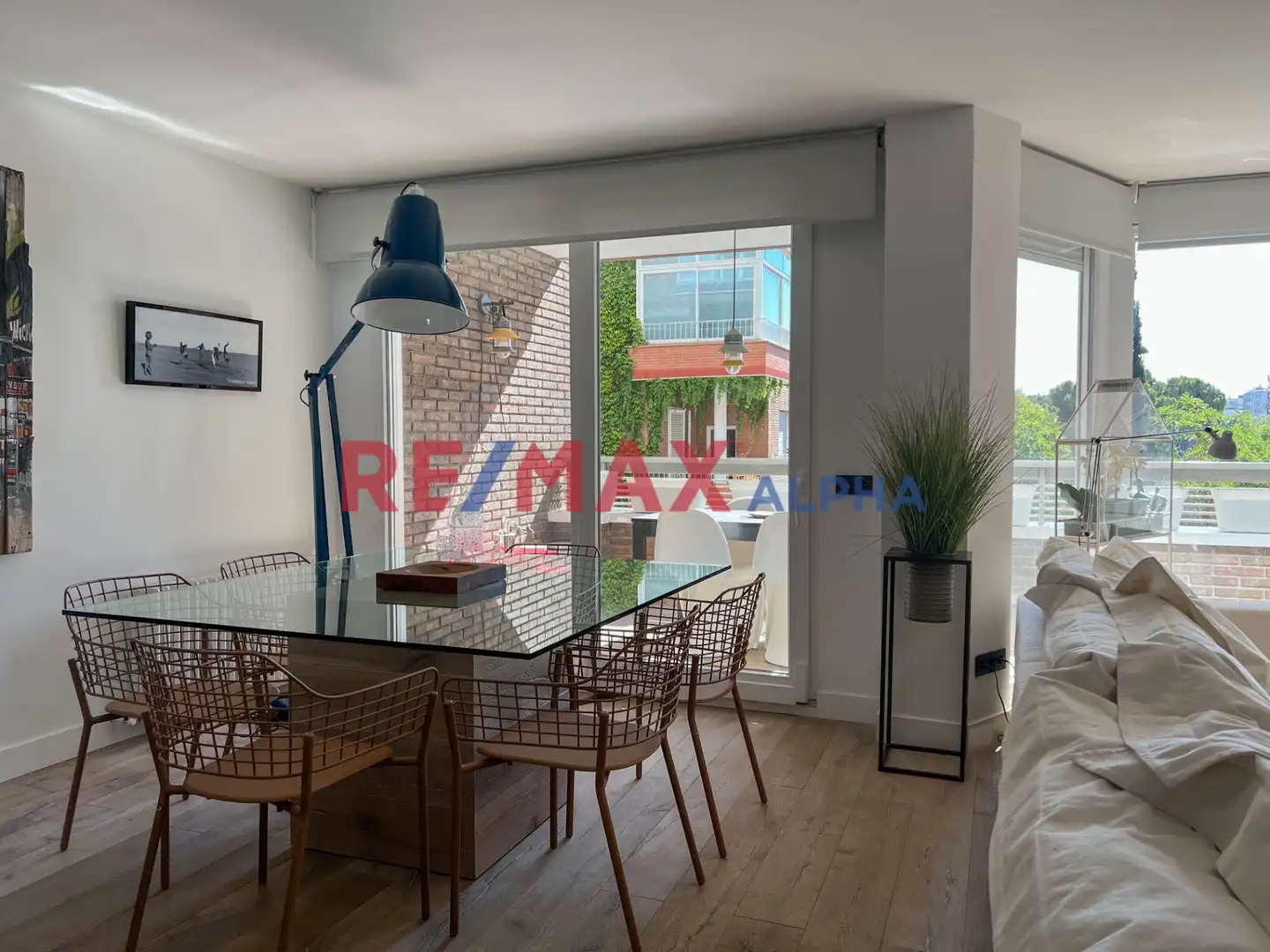 Vista exterior de Piso de alquiler en Madrid con Aire acondicionado, Calefacción y Terraza