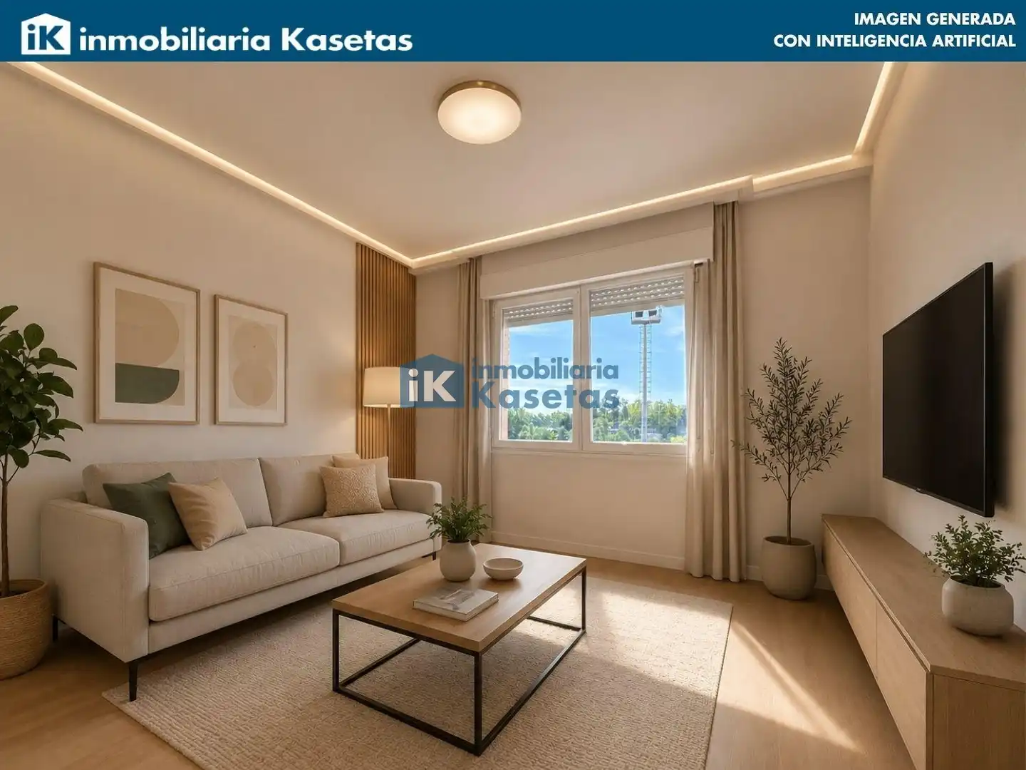 Sala de estar de Piso en venta en Basauri  con Calefacción